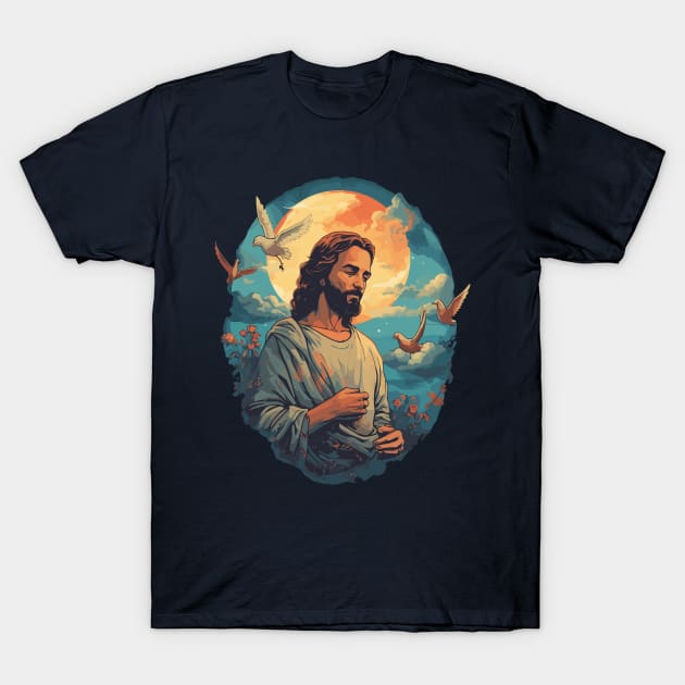 The Love of Jesus T-Shirt by Rafael Pando